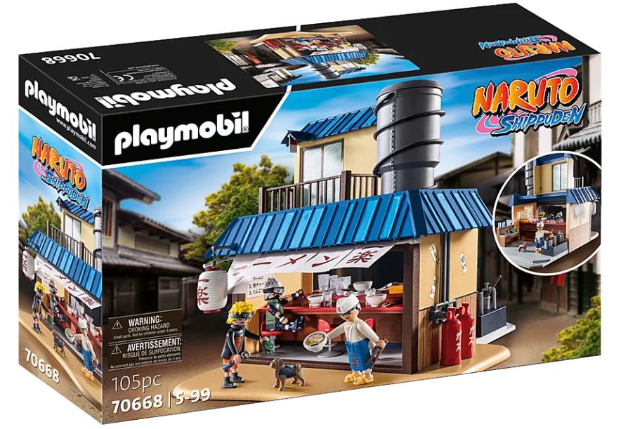 PLAYMOBIL Naruto Ichiraku Ramen Shop 70668