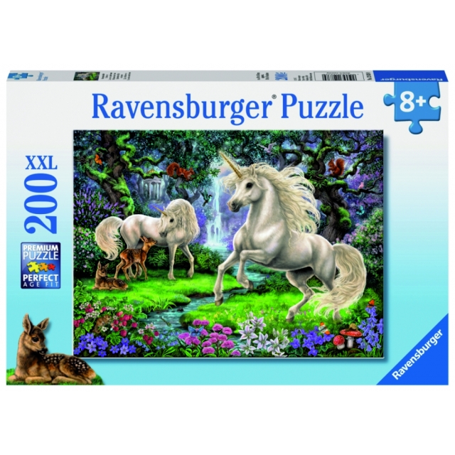 Puzzle 200 XXL Teile Geheimnisvolle Einhörner 12.838