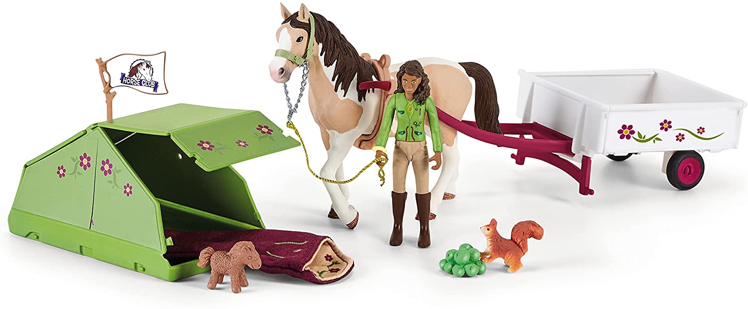 SCHLEICH Horse Club Sarahs Campingausflug 42533