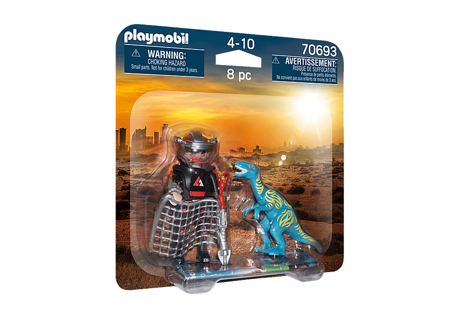 PLAYMOBIL  DuoPack Jagd auf Velociraptor 70693