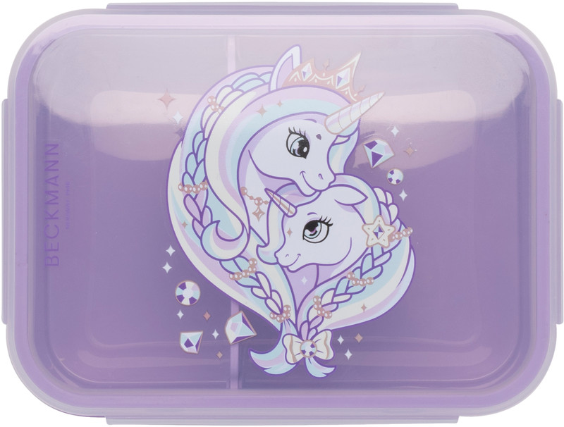 Beckmann Lunchbox Unicorn Princess Purple