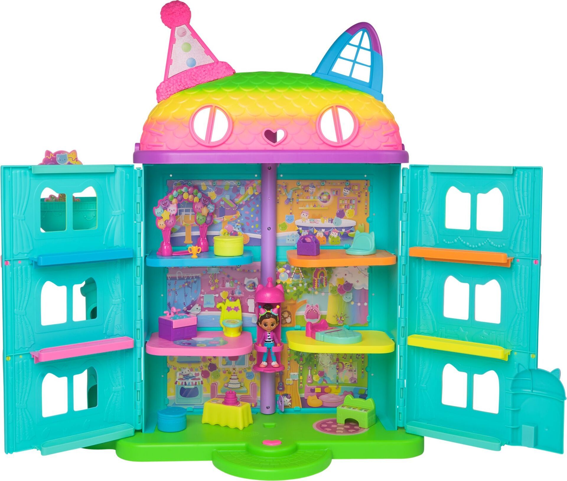 Gabby's Dollhouse Purrfect Dollhouse Rainbow