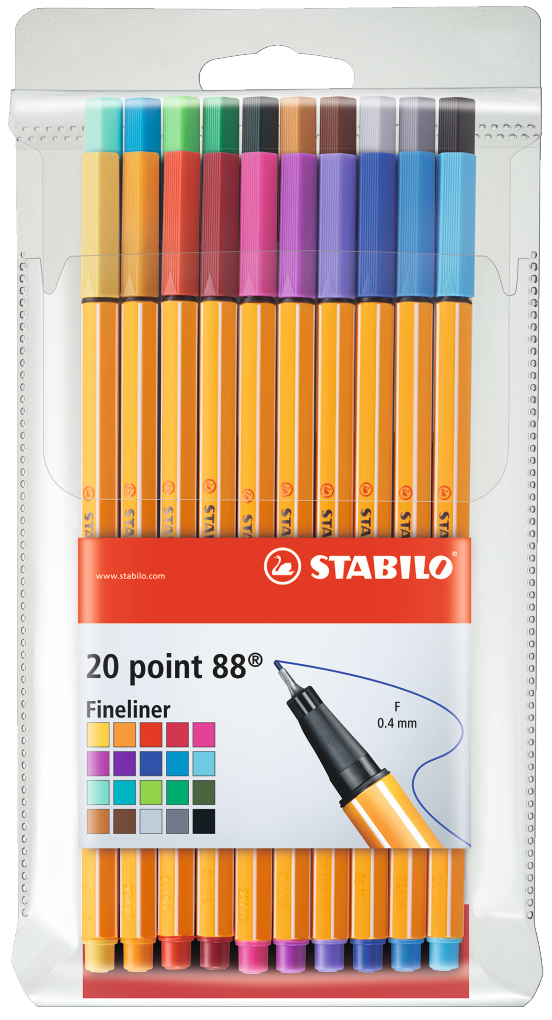 Stabilo point 88 20er Etui