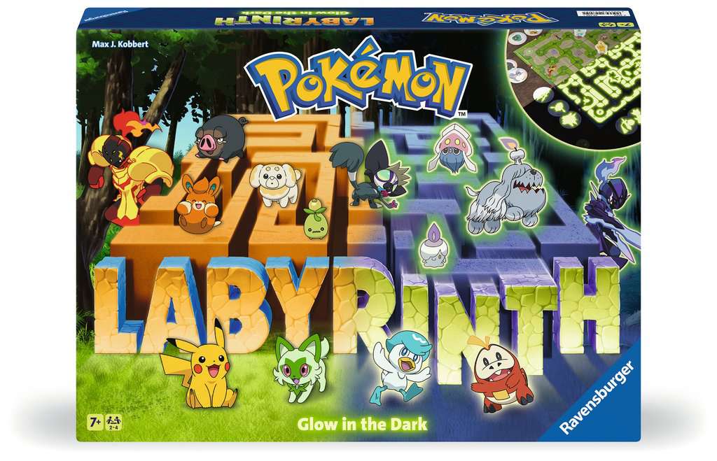 Ravensburger Labyrinth Pokémon Glow in the dark 22.705