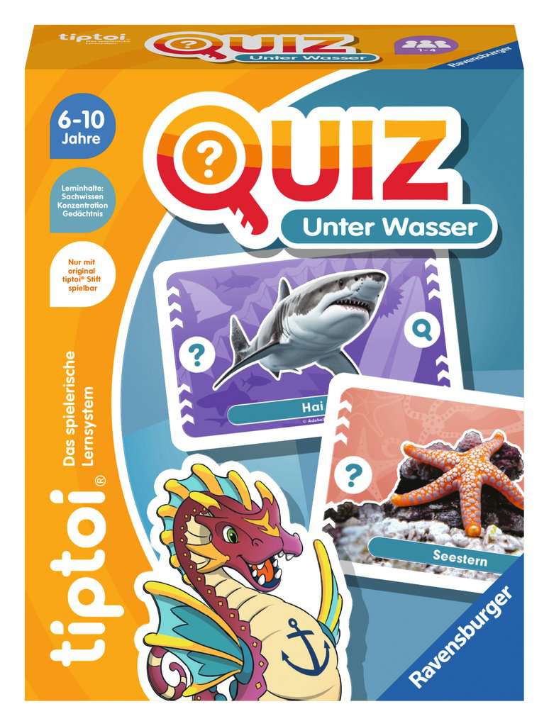 Tiptoi Quiz Unter Wasser 00.192