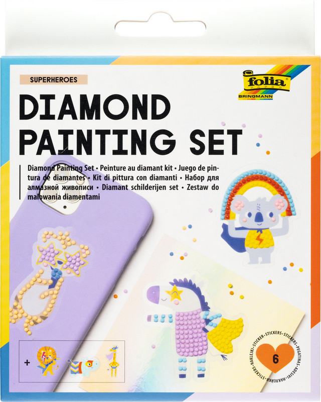 Daimond Painting Set Superheroes