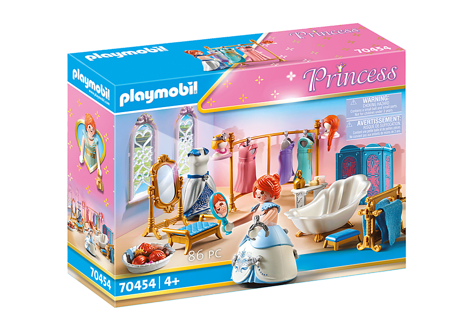 PLAYMOBIL  Ankleidezimmer mit Badewanne 70454