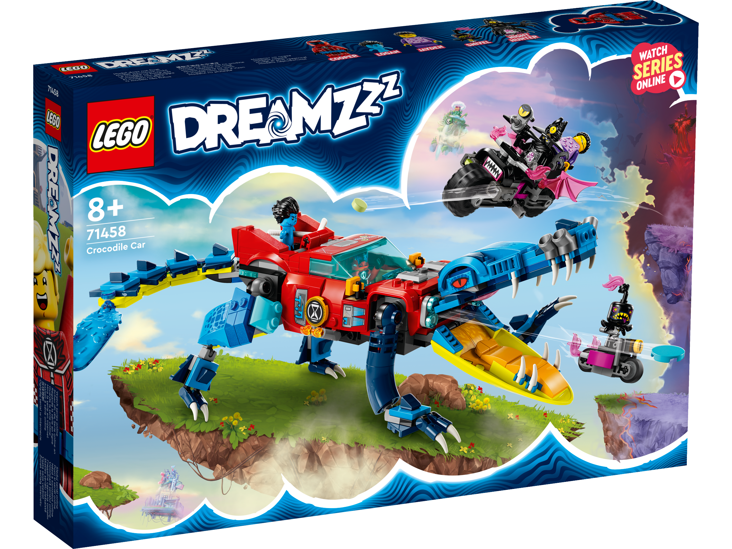 LEGO DREAMZzz Krokodilauto 71458