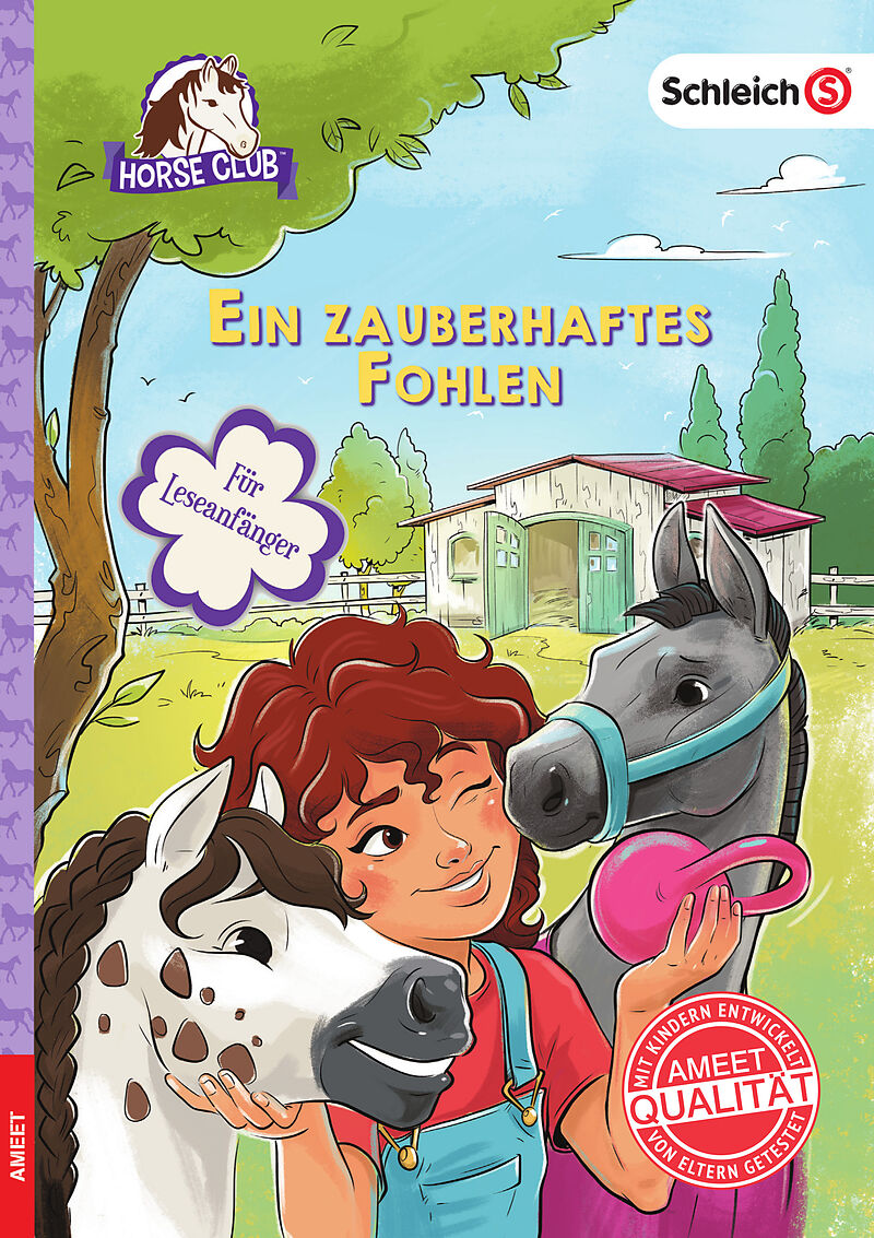 Schleich Horse Club  Buch Ein zauberhaftes Fohlen