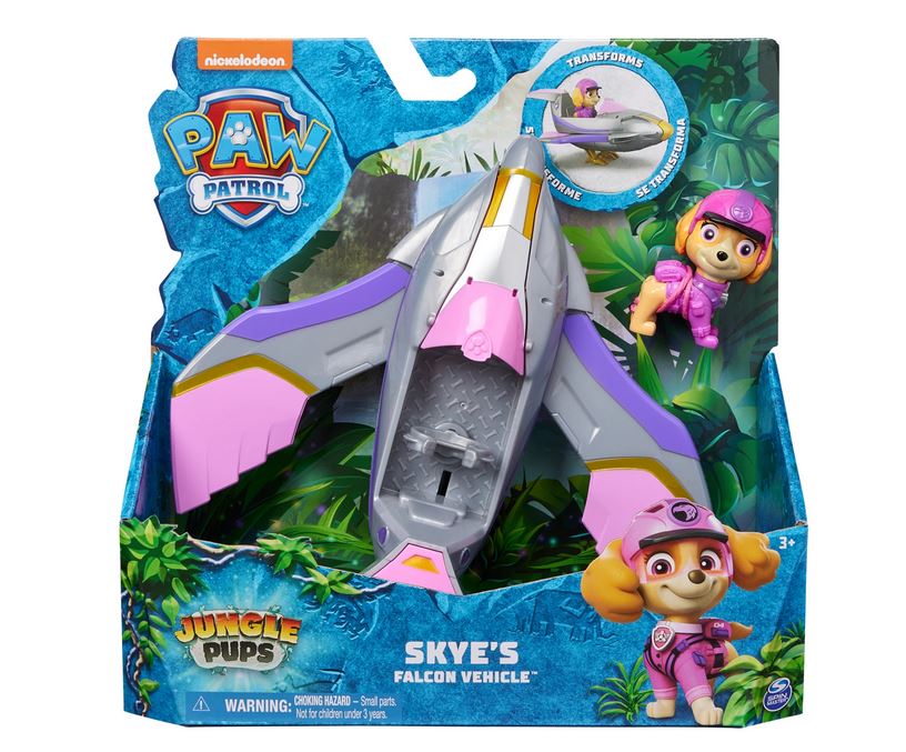 Paw Patrol Jungle Pups Skye's Falcon Vehicle