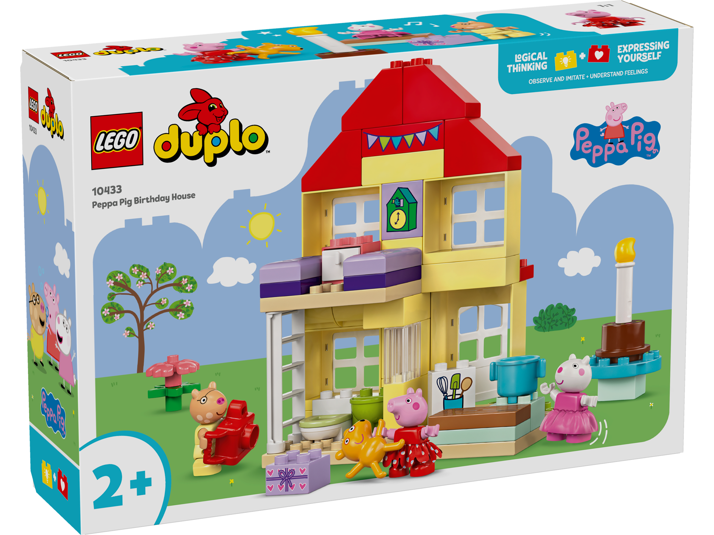 LEGO DUPLO Peppas Geburtstagshaus 10433