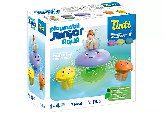 PLAYMOBIL JUNIOR & TINTI: Bunte Quallenfamilie 71439