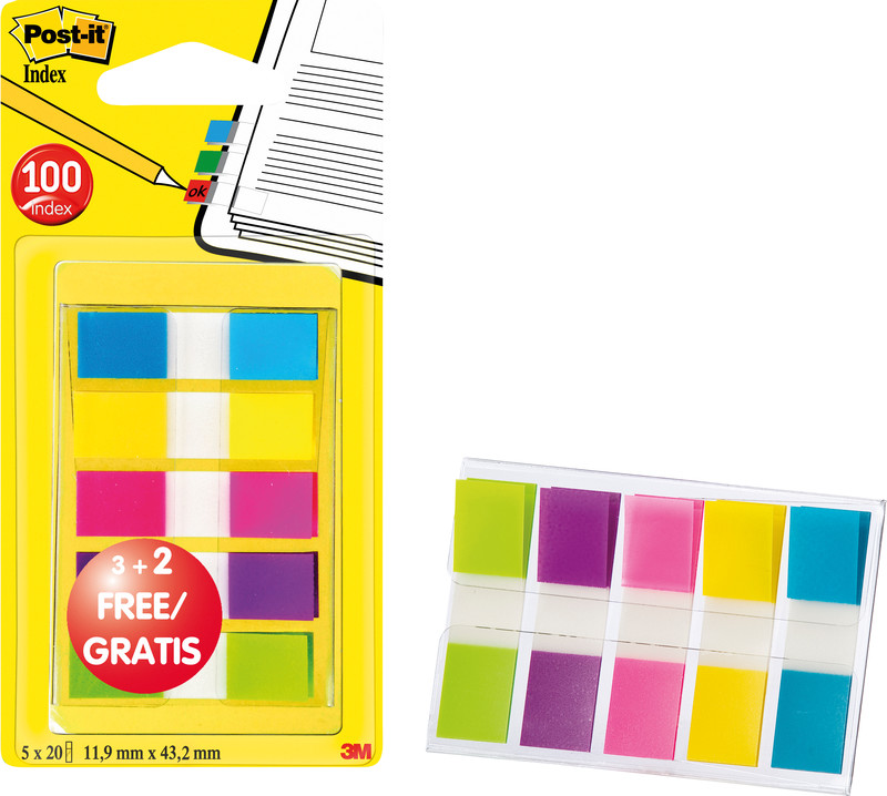 Post-it Index assortiert