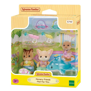 Sylvanian Families Freunde Poolspass Erlebniskindergarten