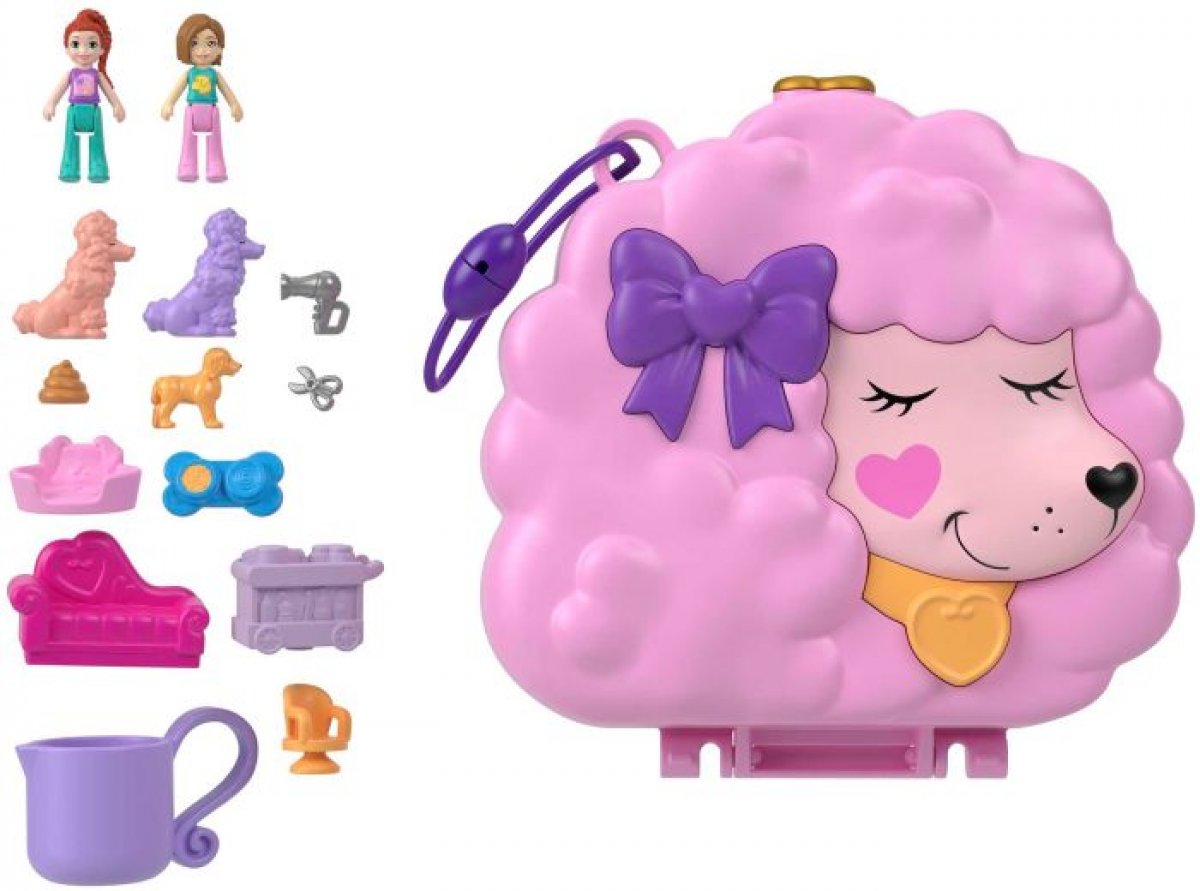 Polly Pocket Stylisher Pudel Schatulle