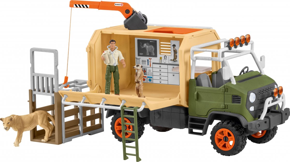 Schleich Grosser Truck Tierrettung 42475