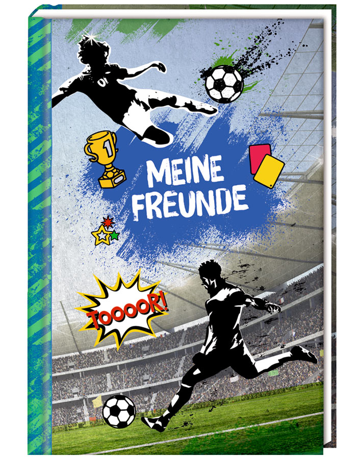 Freundschaftsbuch: Meine Freunde - Fussball