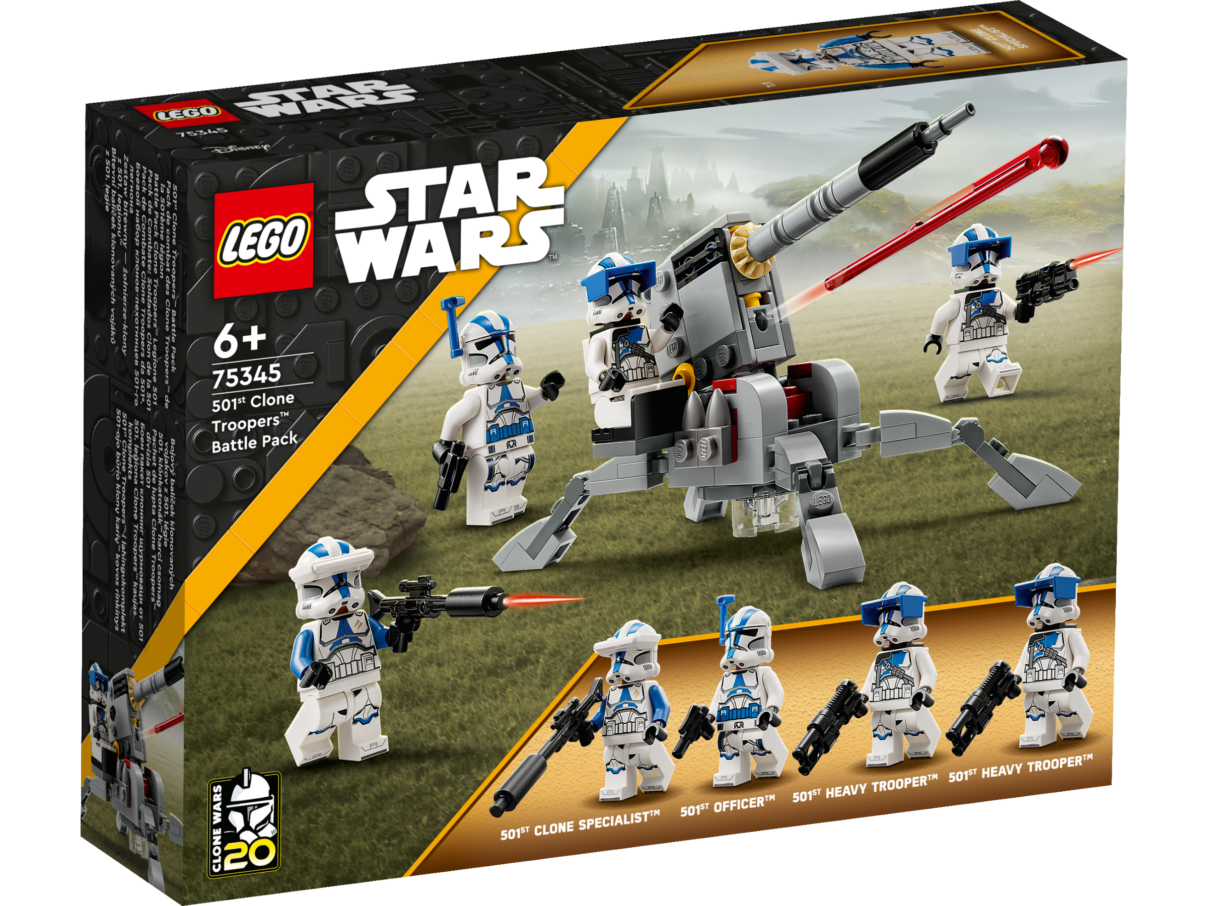 LEGO Star Wars™ 501st Clone Troopers™ 75345