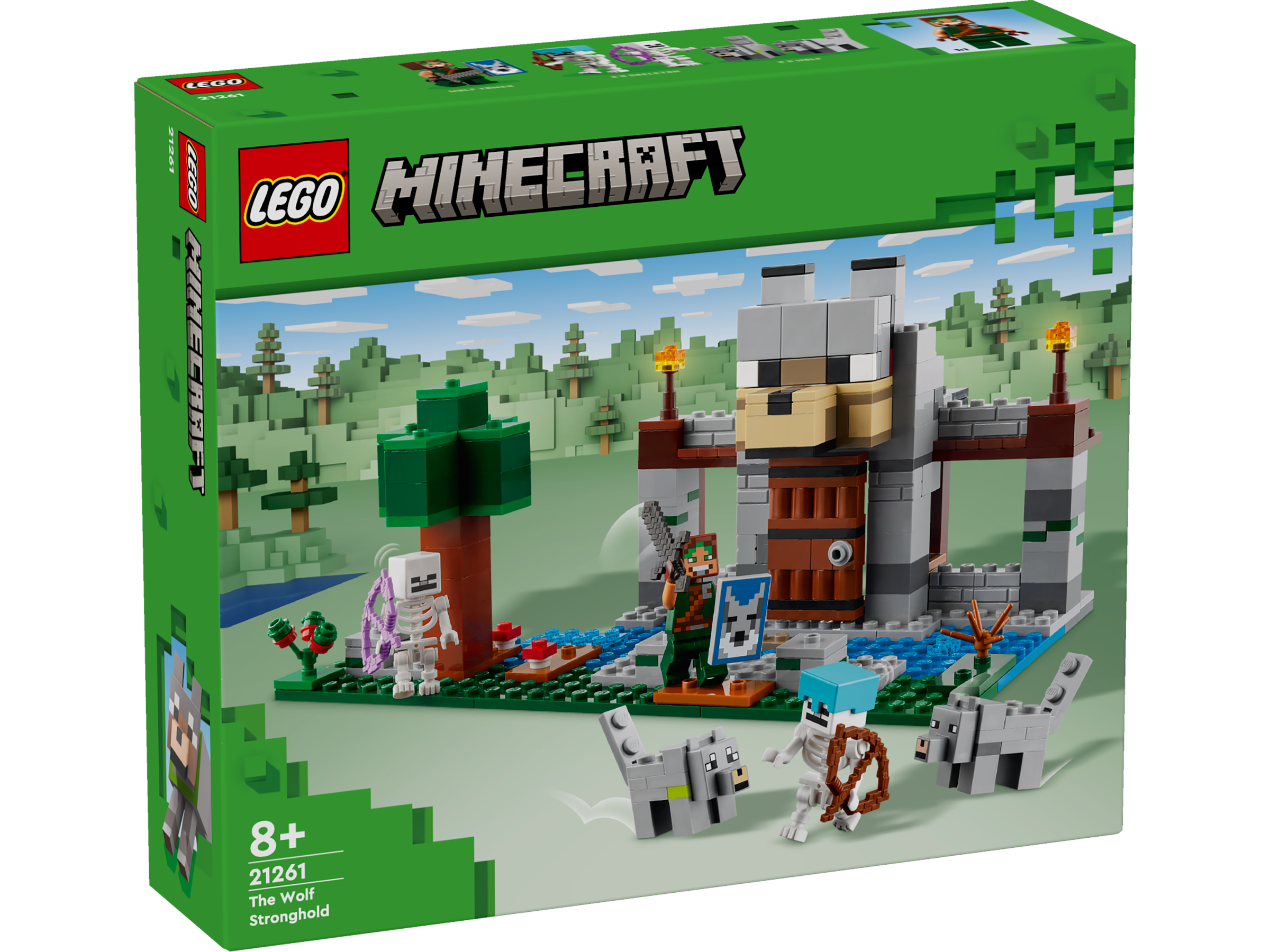 LEGO Minecraft Die Wolfsfestung 21261