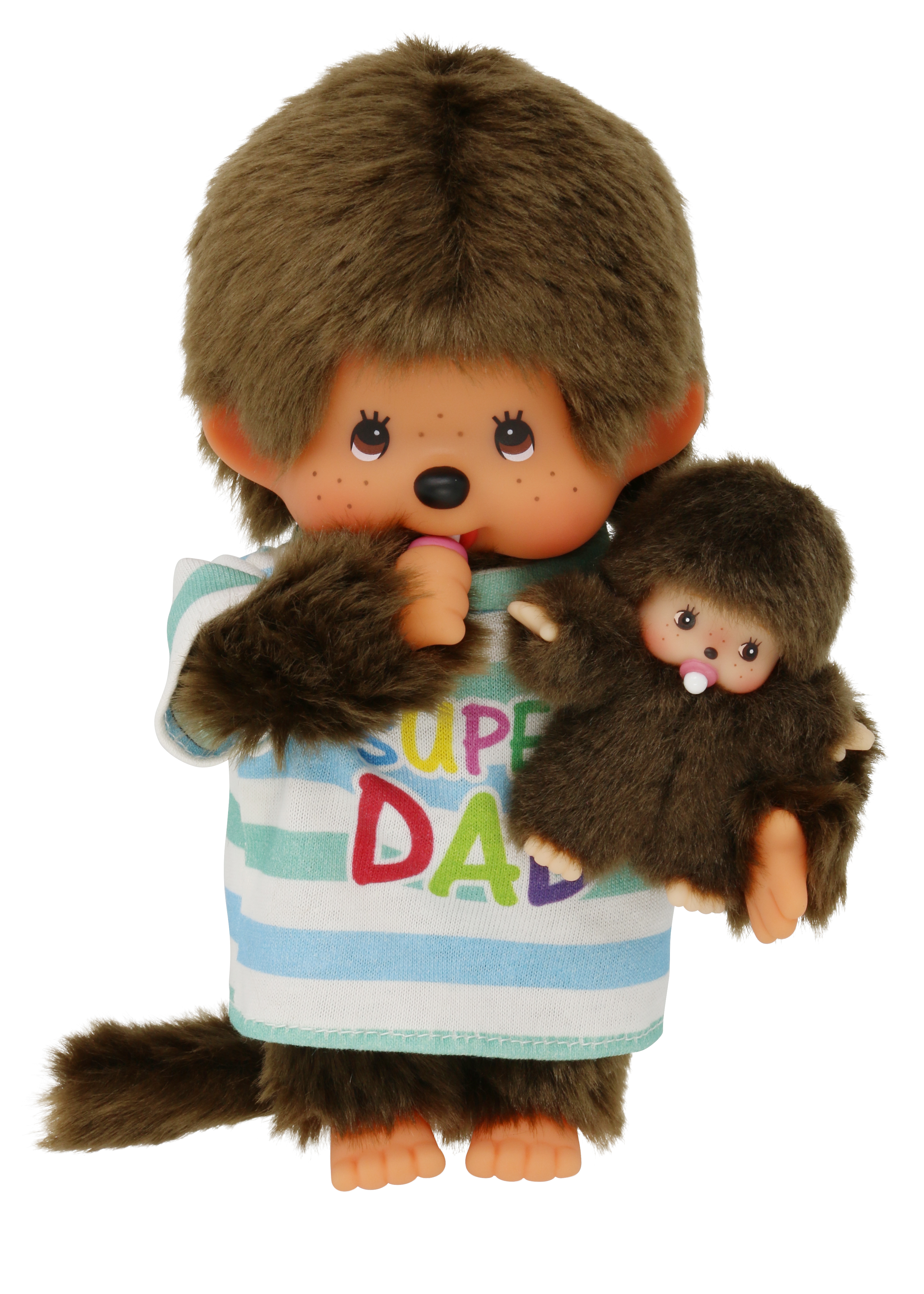 Monchhichi Super Father & Baby