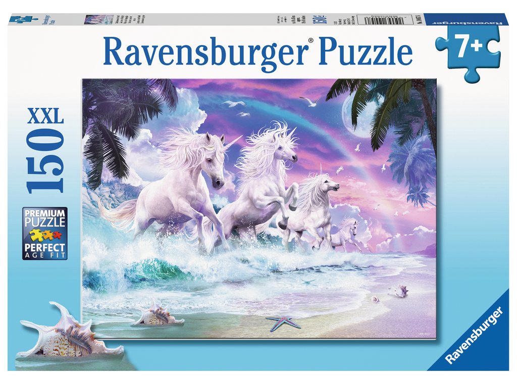 Puzzle 150 XXL Teile Einhörner am Strand 10.057