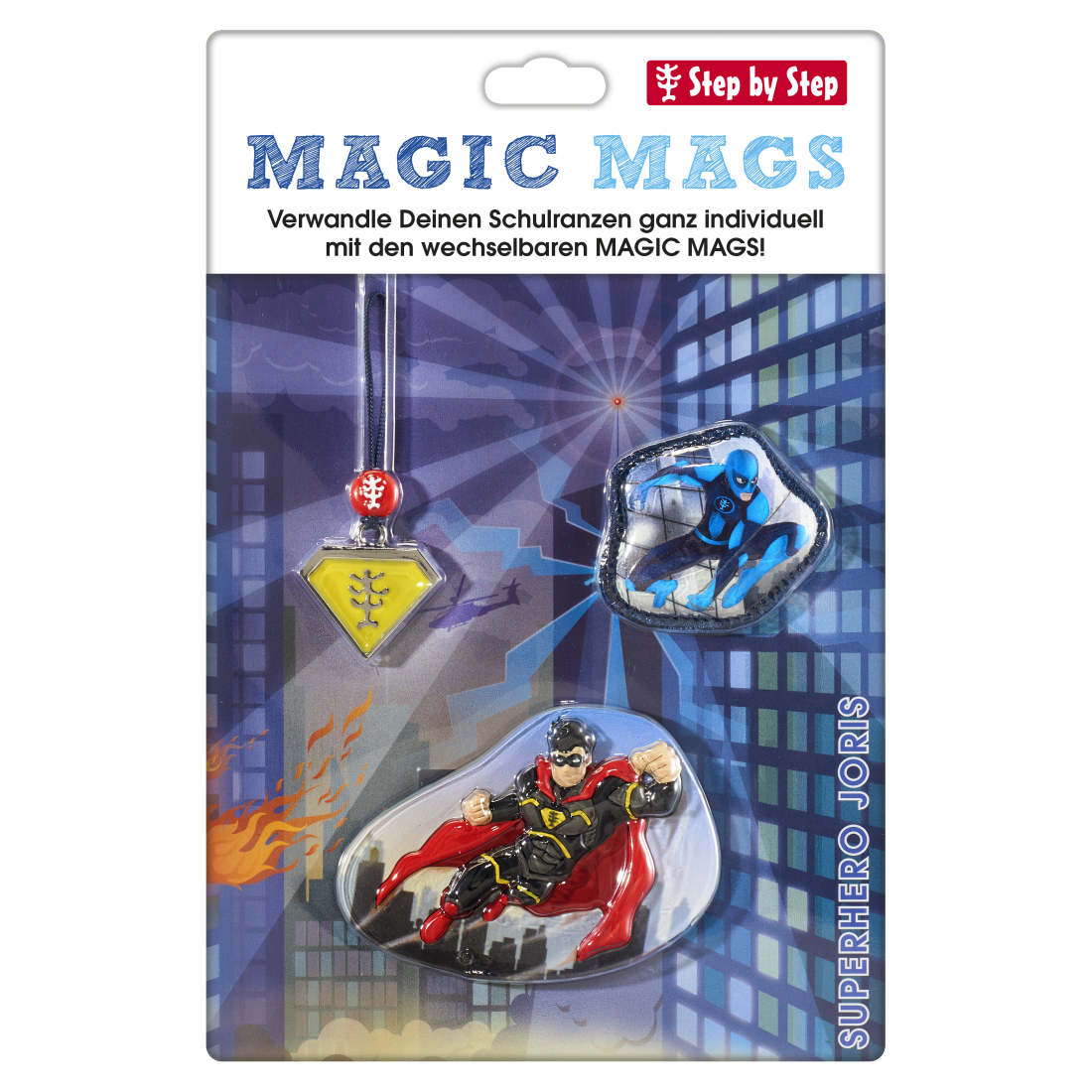 Step by Step Magic Mags Superhero Joris