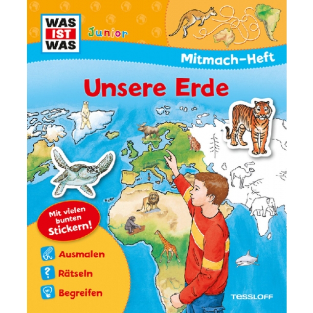 Was ist was Junior Mitmach - Heft Unsere Erde