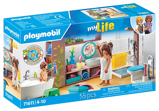 PLAYMOBIL My life Badezimmer 71611