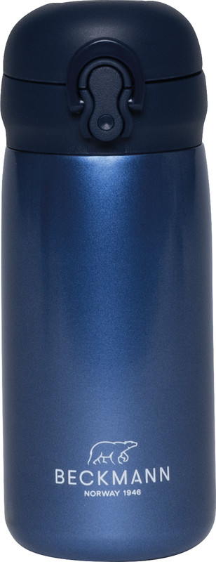 Beckmann Thermoflasche 320ml Blau