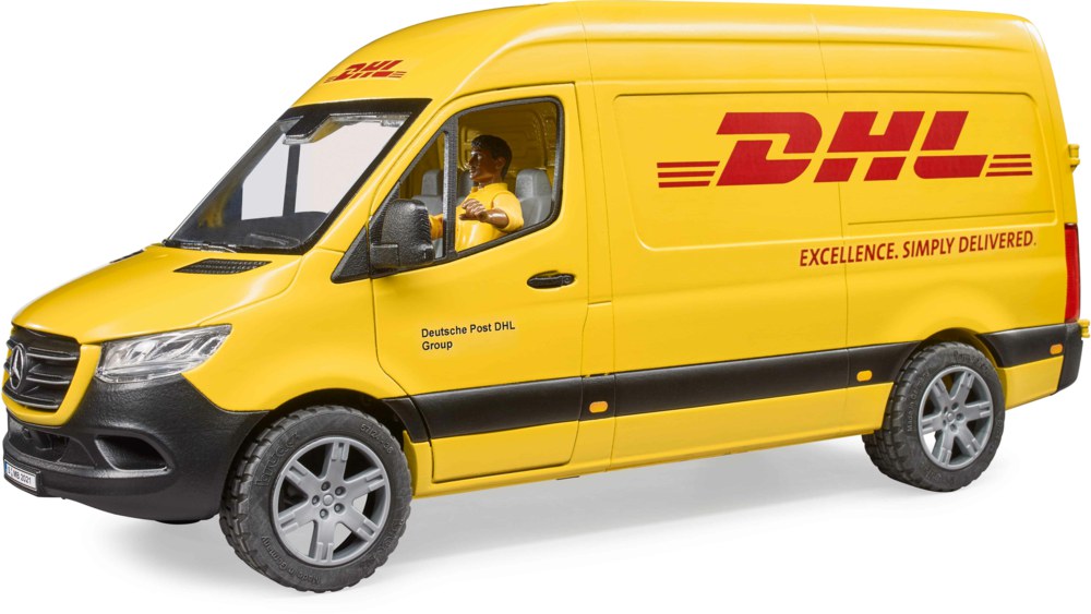 Bruder 02671 MB Sprinter DHL mit Fahrer