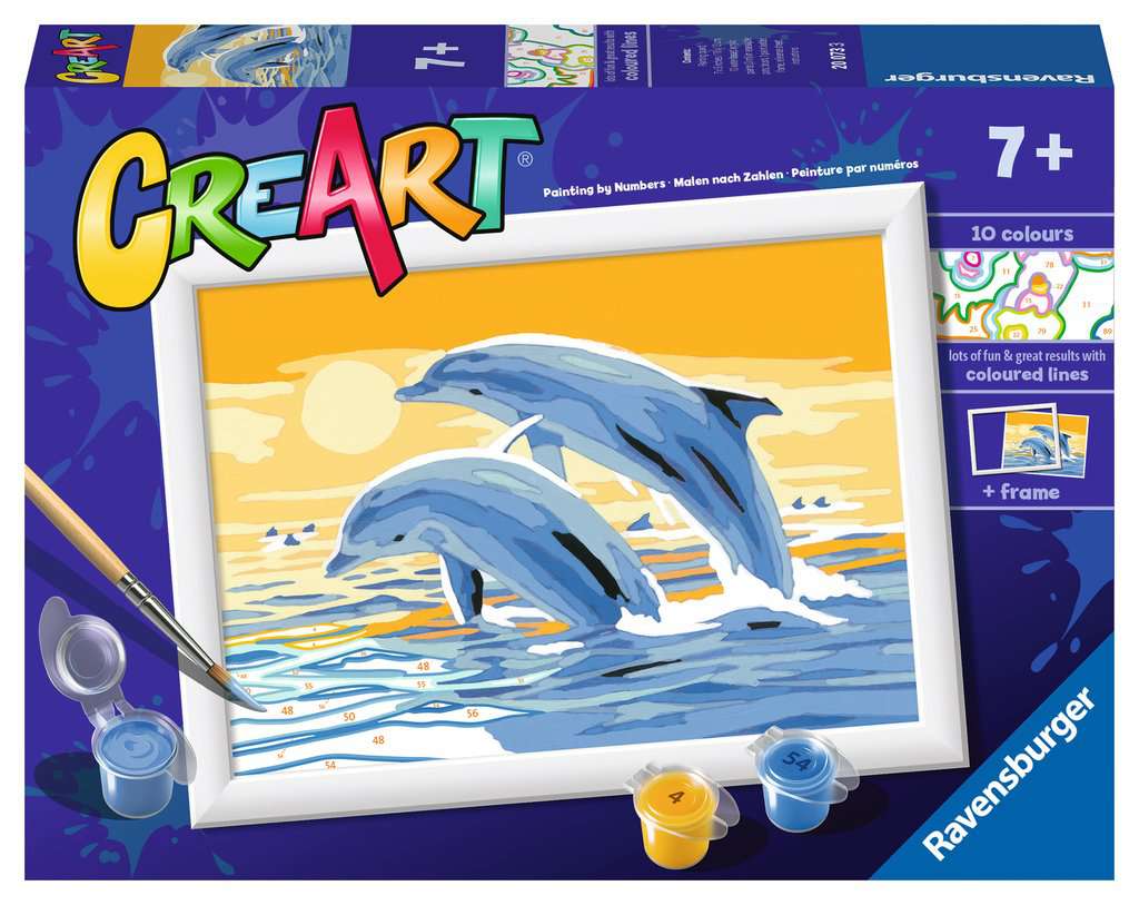 Creart Delightful Dolphins 20.073