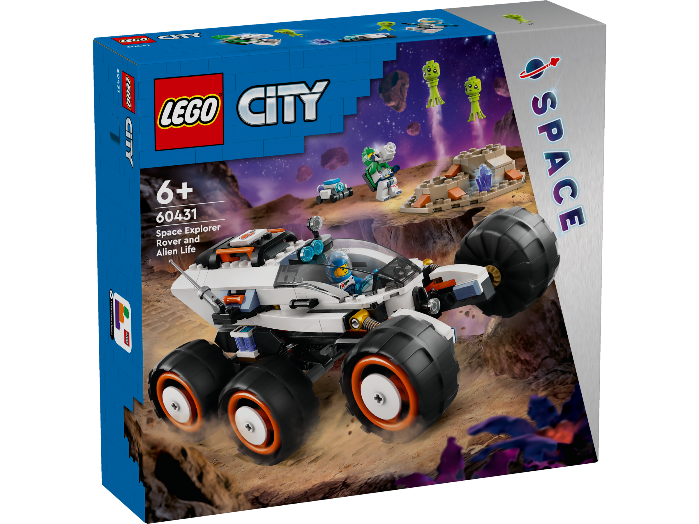 LEGO City Weltraum-Rover mit Ausserirdischen 60431