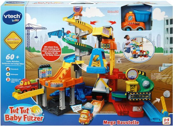 VTech Tut Tut Baby Flitzer Mega Baustelle