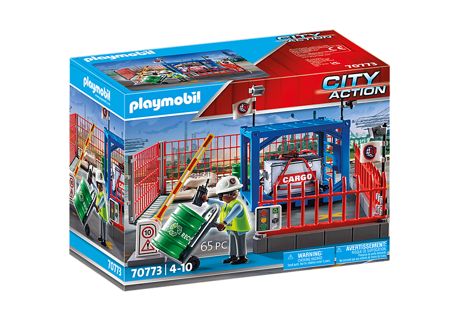 PLAYMOBIL  Frachtlager 70773