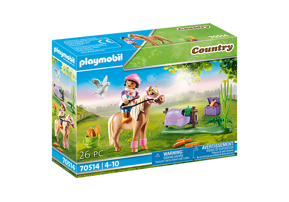 PLAYMOBIL  Sammelpony Isländer 70514