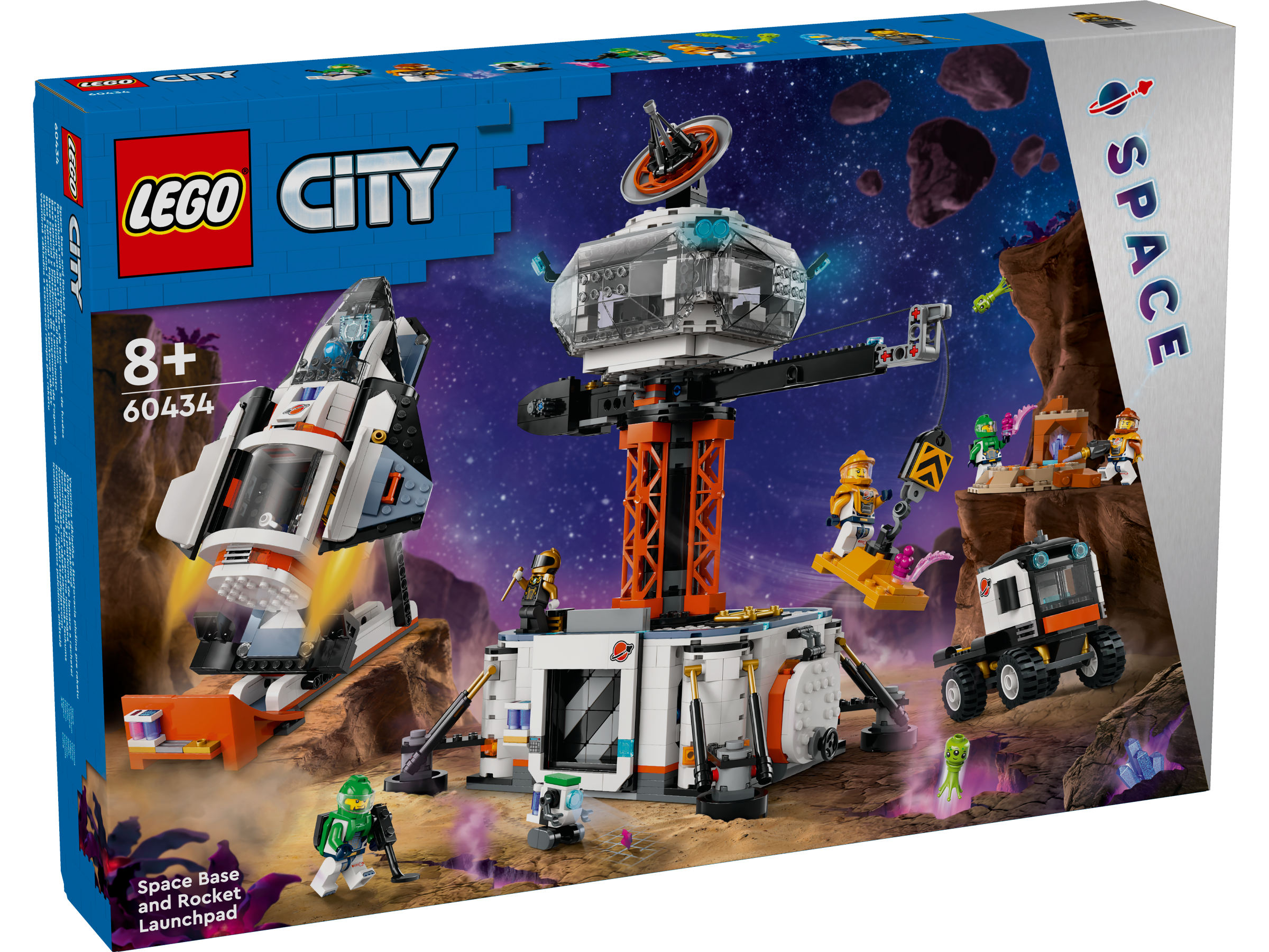 LEGO City Raumbasis mit Startrampe 60434