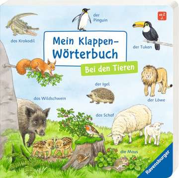 Mein Klappen-Wörterbuch: Bei den Tieren 43.850