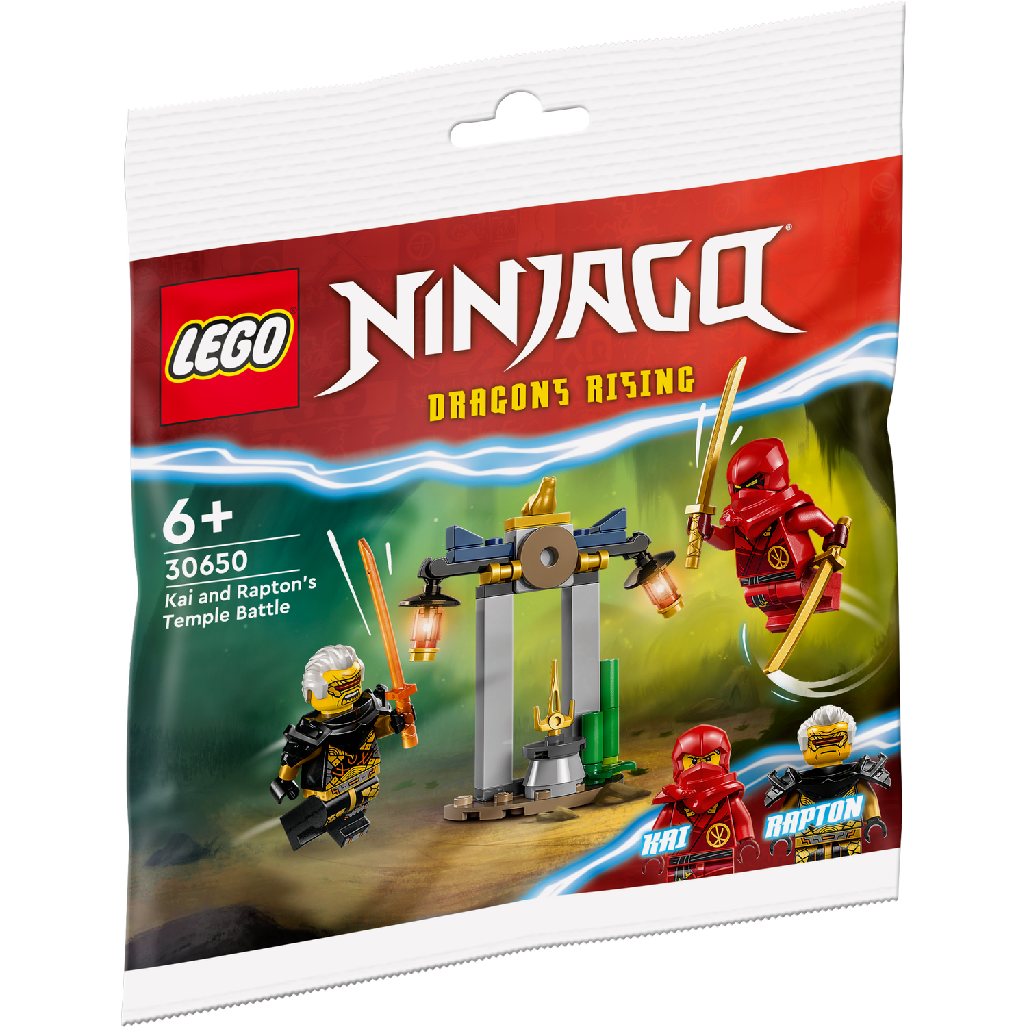 LEGO Ninjago Kais und Raptons Duell im Tempel 30650