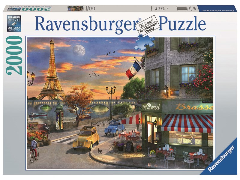 Puzzle 2000 Teile: Romantische Abendstunde 16.716