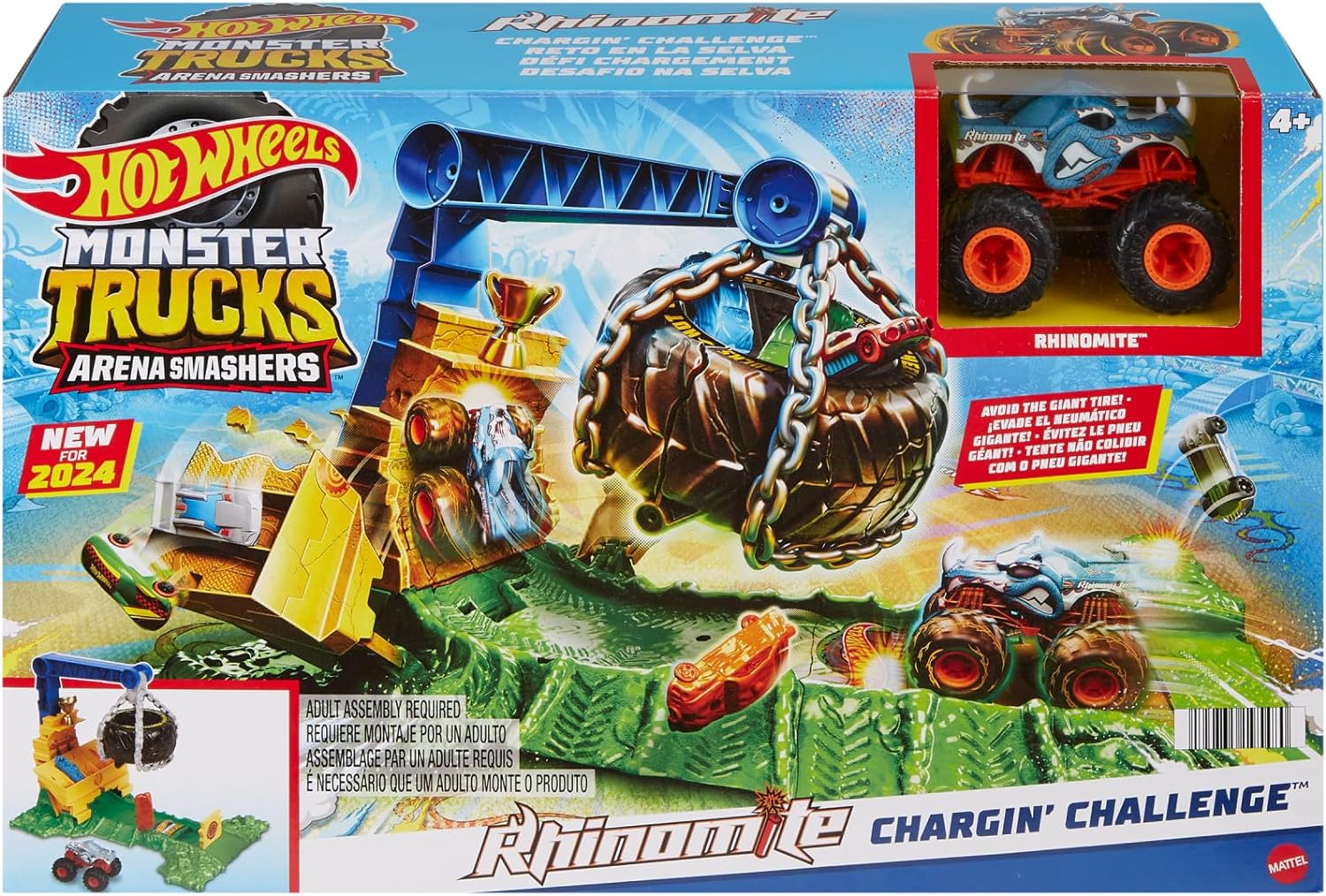 Hot Wheels Monster Track Arena Smasher