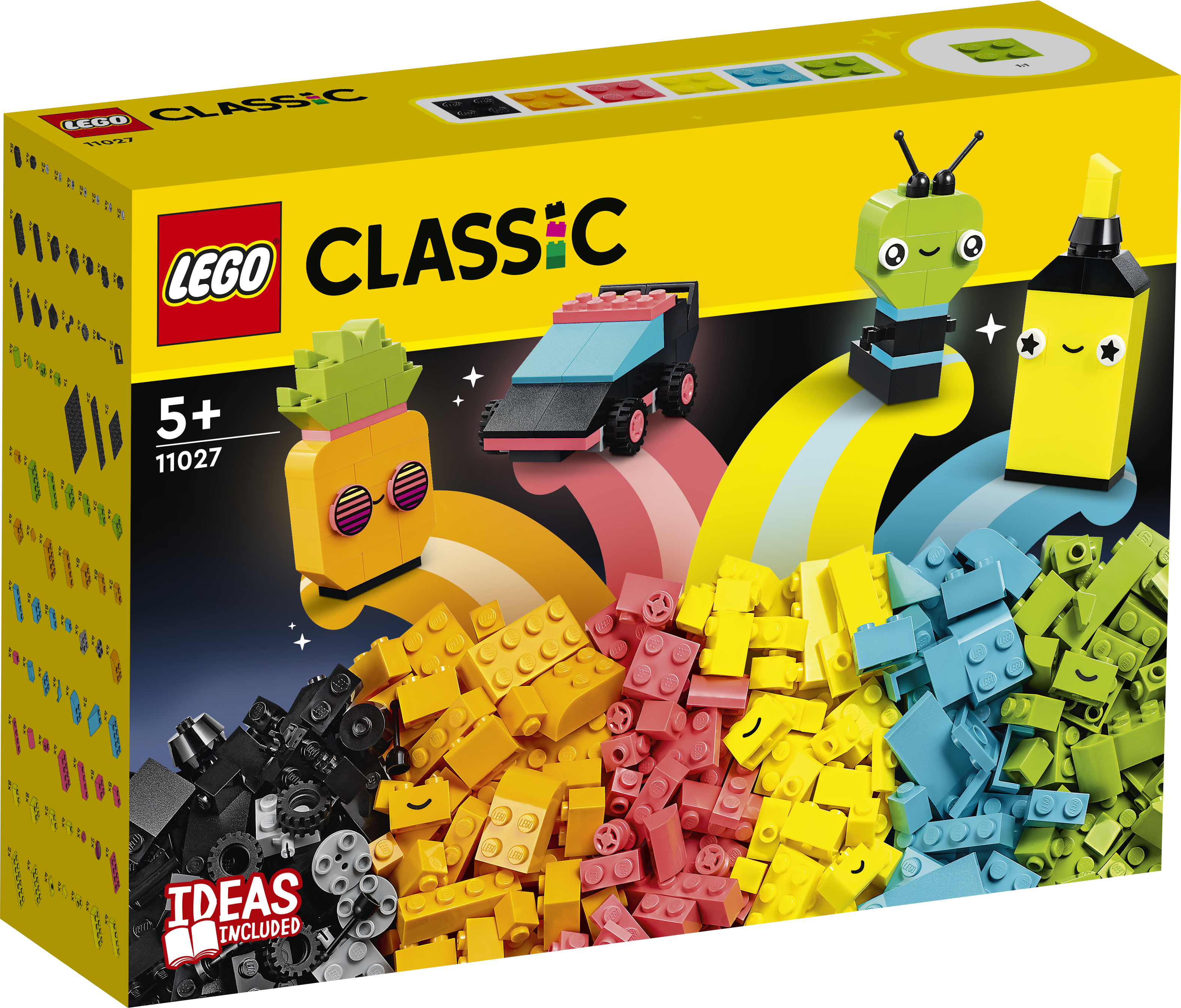 LEGO Classic Neon Kreativ-Bauset 11027