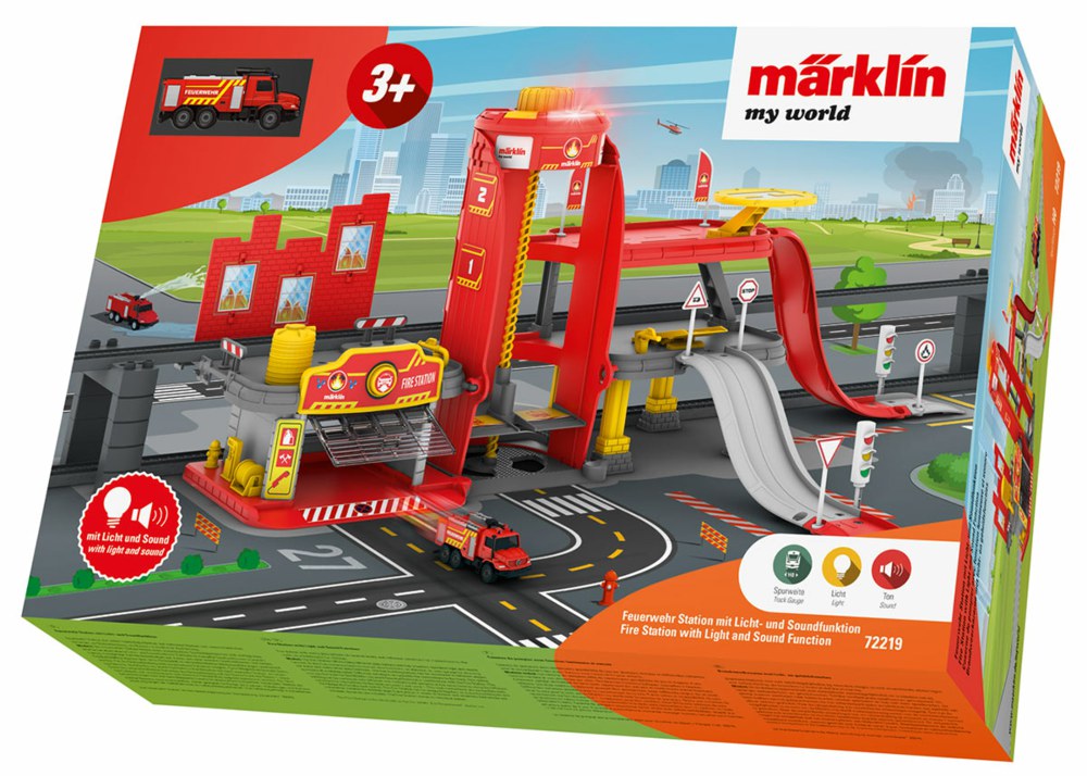 Märklin H0 - my world -Feuerwehr Gebäude 72219