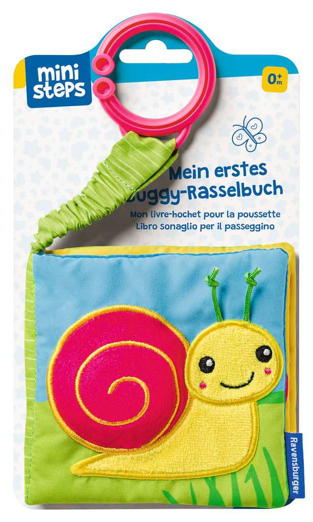 Mini Steps Mein erstes Buggy - Rasselbuch 23.303