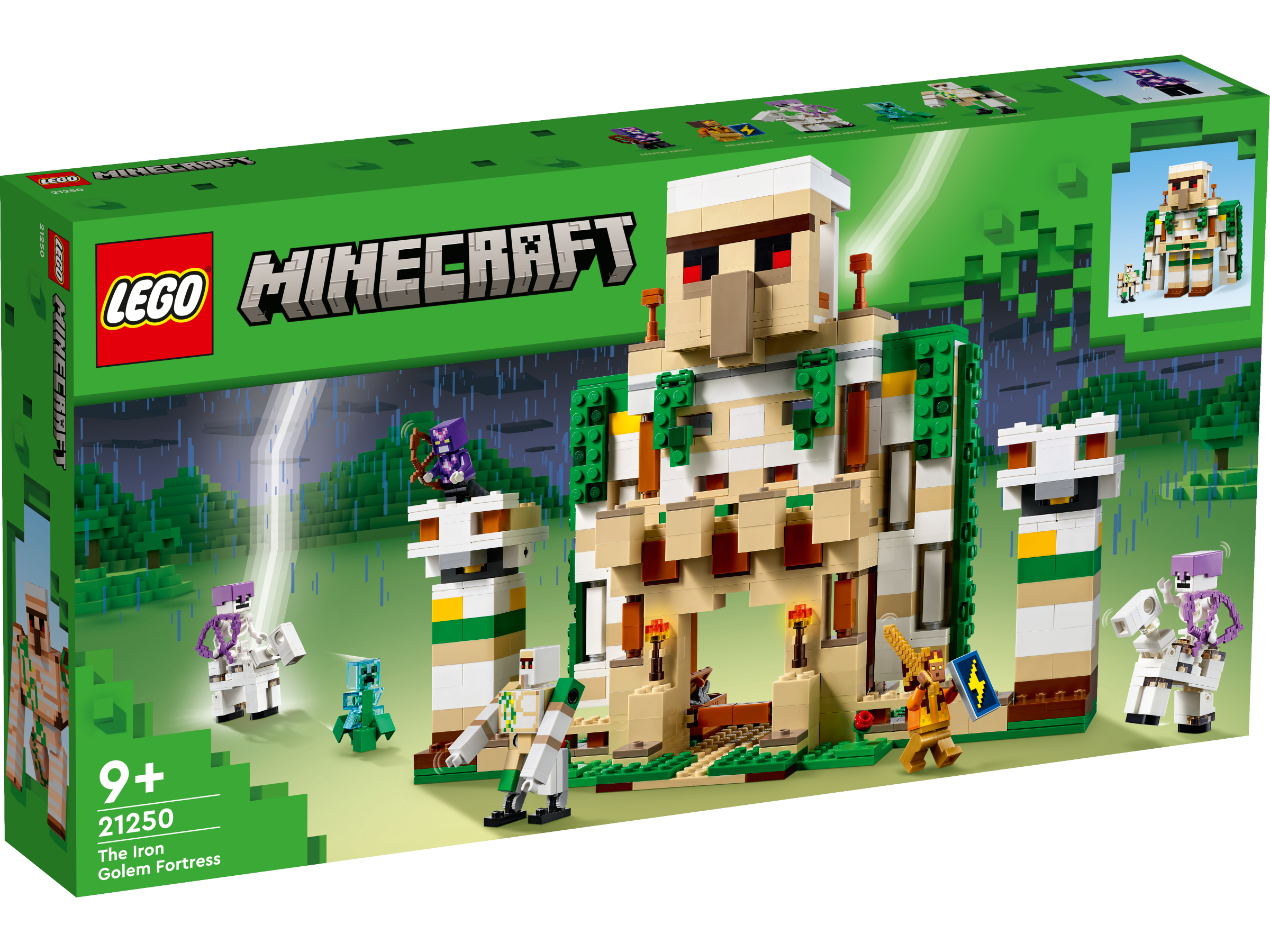 LEGO Minecraft™ Die Eisengolem - Festung 21250