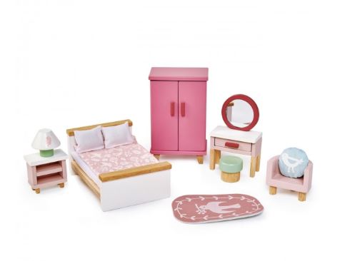 Tender Leaf Toys Schlafzimmer für Puppenhaus