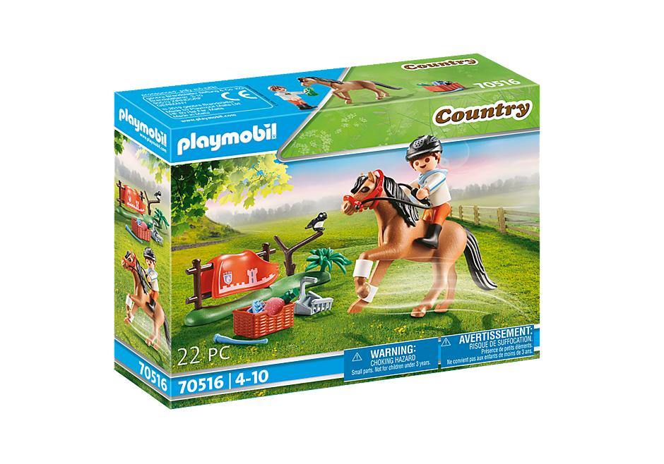 PLAYMOBIL   Sammelpony Connemara 70516