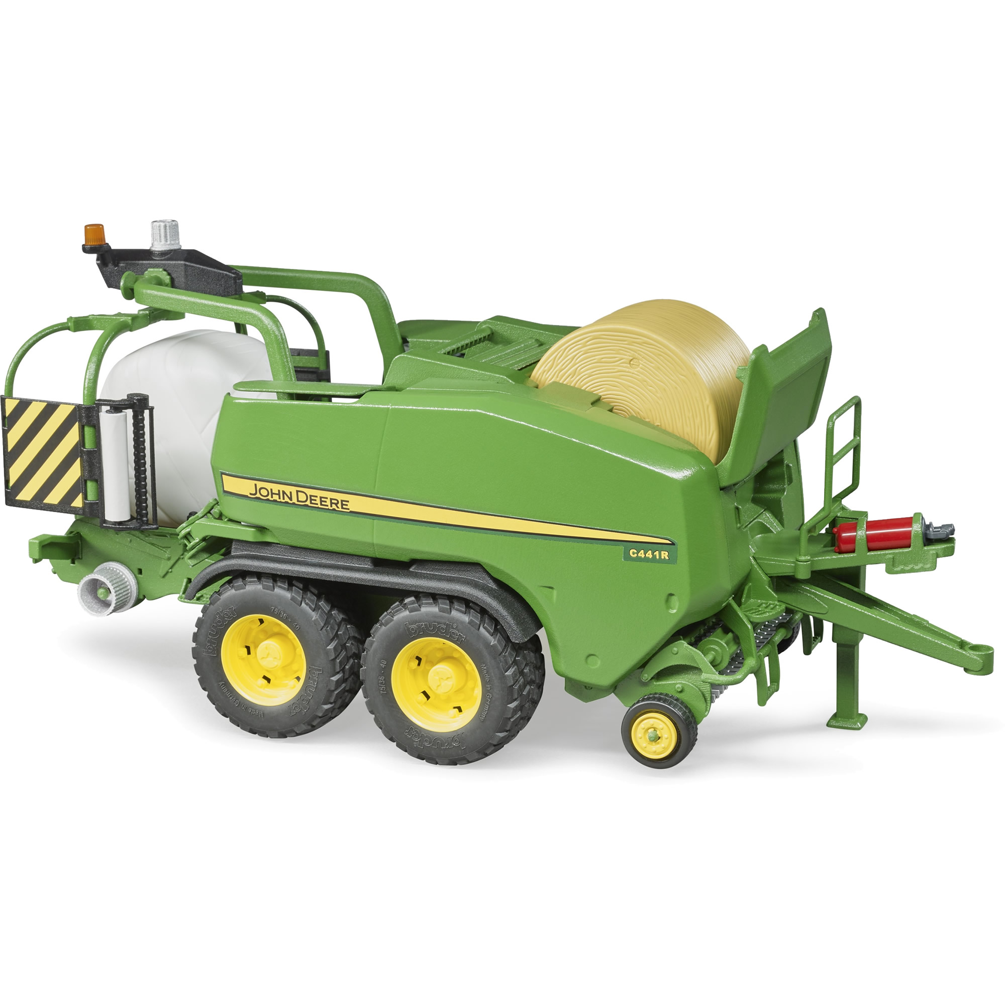 Bruder 02032 John Deere Rundballen- Presswickelkombination C441R