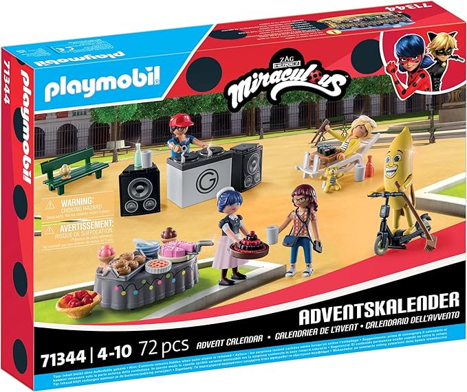 PLAYMOBIL Adventskalender Miraculous: Picknick in Paris 71344