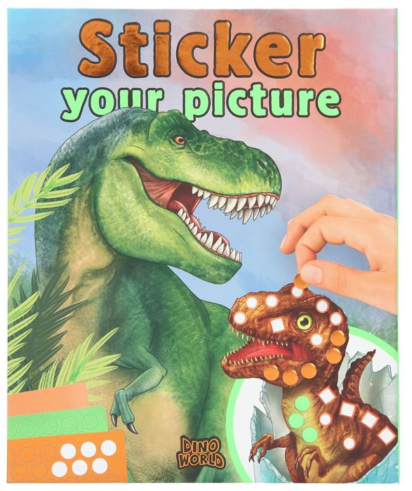 Dino World Sticker your picture