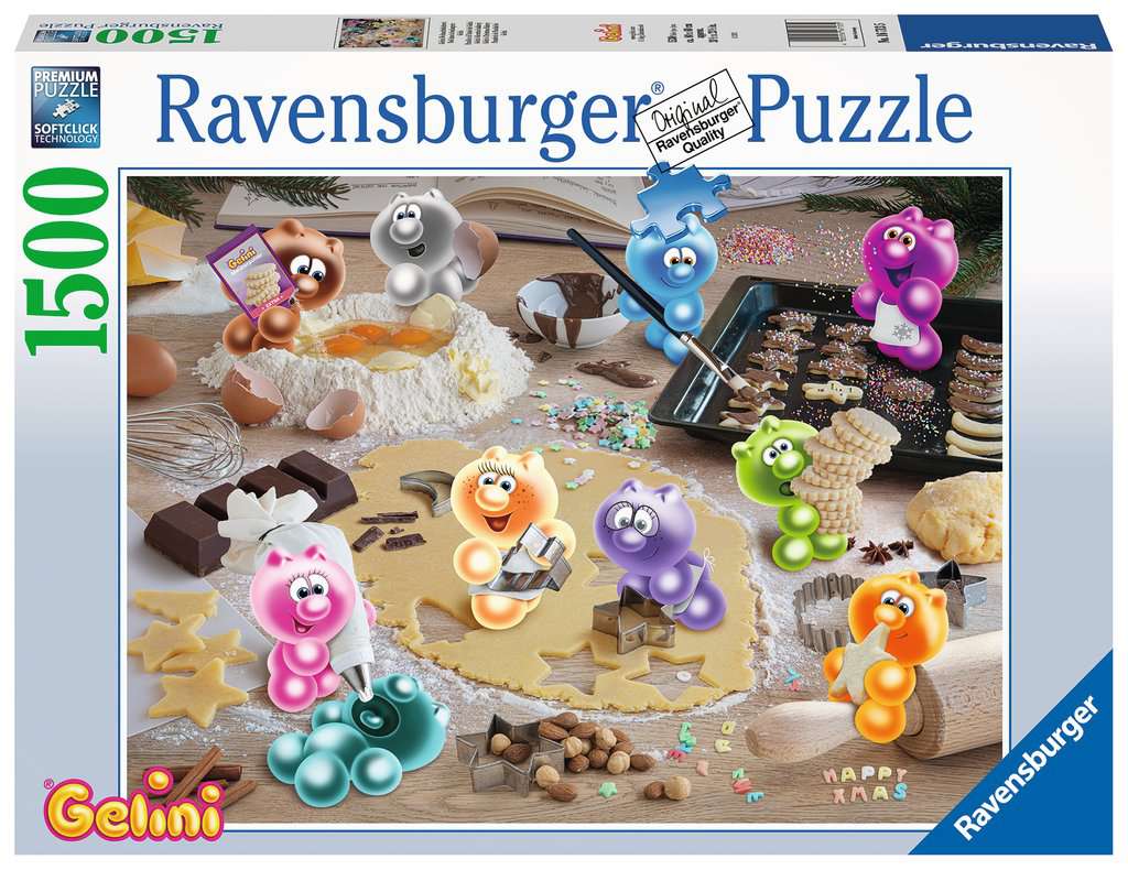 Puzzle 1500 Teile Gelinis Weihnachtsbäckerei 016.713